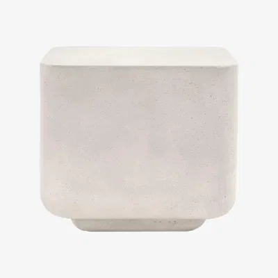 Knees Brisby Concrete Side Table - Concrete