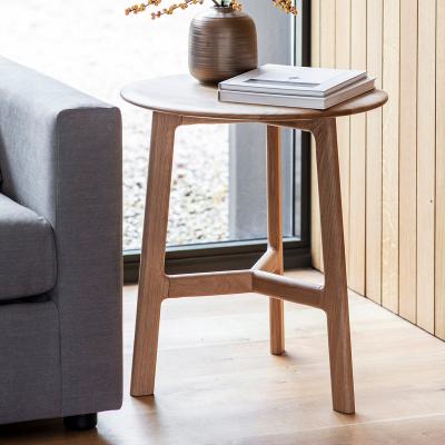 Knees Madrid Light Oak Side Table