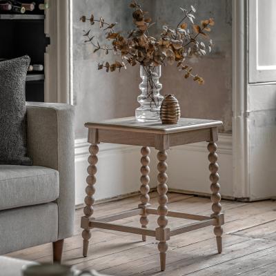 Knees Artisan Oak Side Table