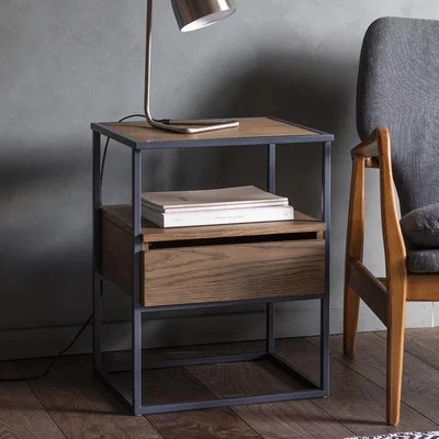 Knees Blaize Light Pine Side Table