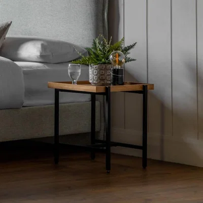 Knees Torrington Oak  Side Table - Natural