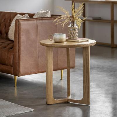 Knees Langley Oak Side Table - Natural