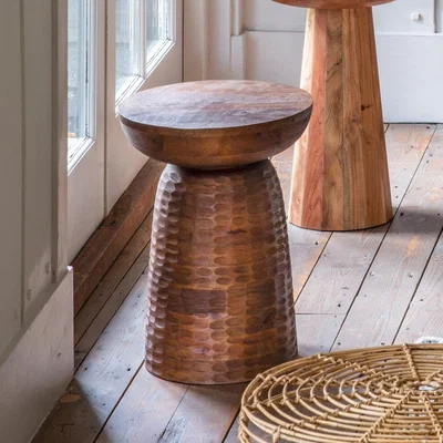 Knees Rossin Mango Wood Side Table