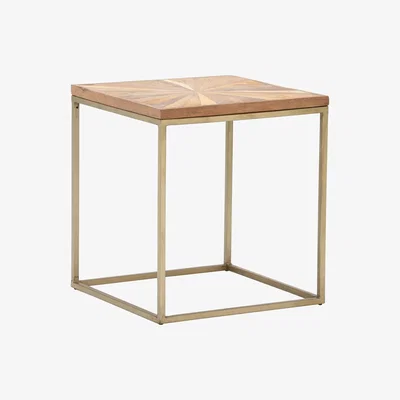 Knees Rumi Reclaimed Wood Side Table