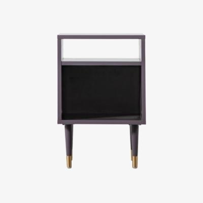 Knees Lismore Oak Side Table - Grey