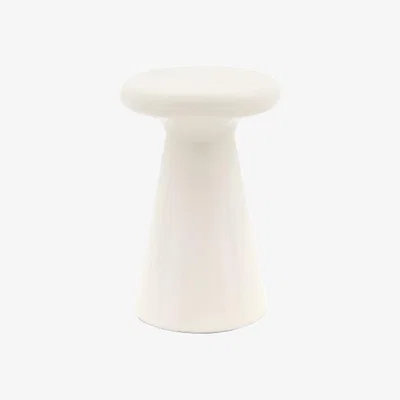 Knees Pavia Concrete Side Table - Cream