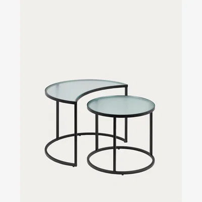 Kave Home Bast set of 2 side tables