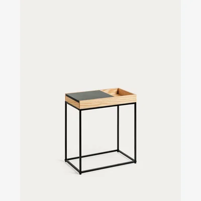 Kave Home Detail side table 50 x 30 cm FSC MIX Credit