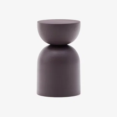 Kave Home Side table Rachell made of metal with a purple painted finish Ø30.5 cm
