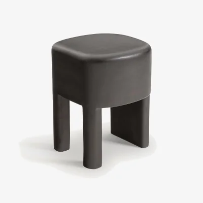 La Redoute Oreus Sofa Side Table in Painted Mango Wood