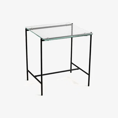 La Redoute Clara Side Table in Tempered Glass