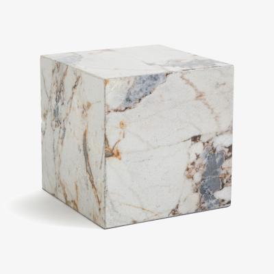 La Redoute Alcana Marble Cube Side Table