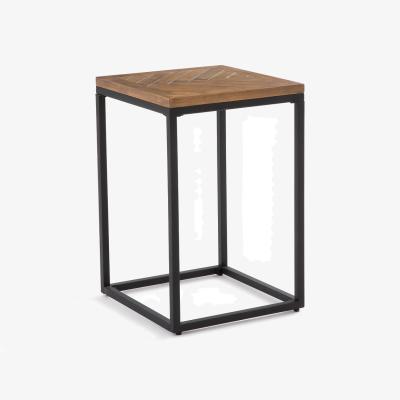 La Redoute Nottingham Pine & Metal Side Table