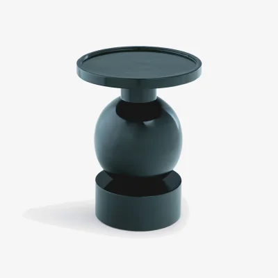 La Redoute Glossy Acacia Side Table with A Glossy Finish