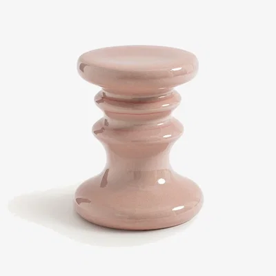 La Redoute Lulla Side Table in Crackled Glazed Ceramic