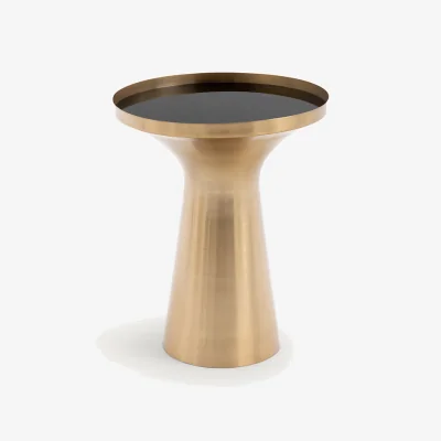 La Redoute Kumar Brass Side Table