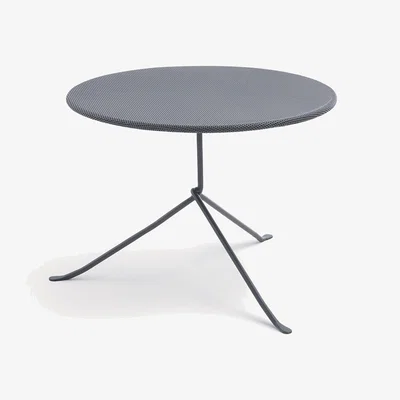 La Redoute Joy Side Table in Perforated Iron, H34cm