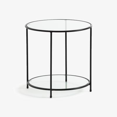 La Redoute Sybil Tempered Glass Side Table