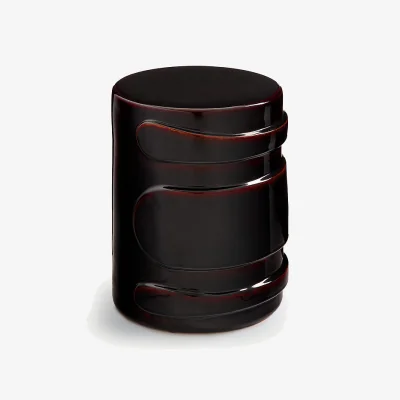 La Redoute Torres Glazed Ceramic Side Table
