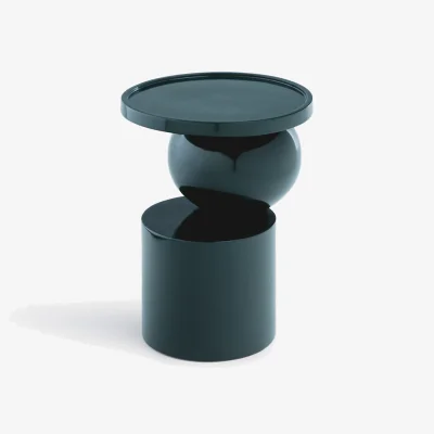 La Redoute Glossy Acacia Side Table with A Glossy Finish