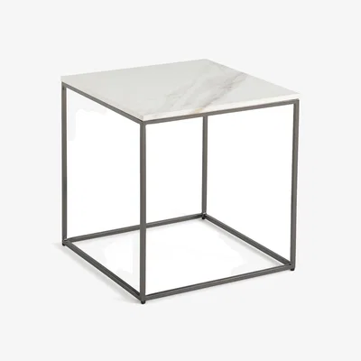 La Redoute Mahaut Ceramic & Metal Side Table