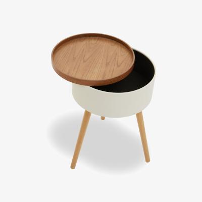 La Redoute Scandi Round Storage Side Table