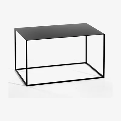 La Redoute Romy Large Rectangular Side Table in Metal