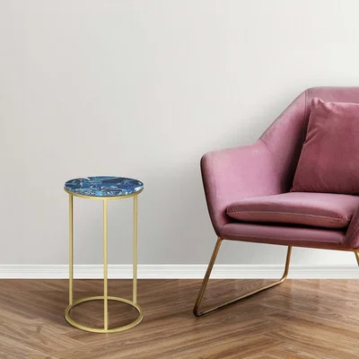 La Redoute Geneva Agate Side Table