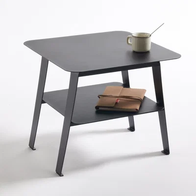 La Redoute Hiba Two-Tier Side Table in Steel