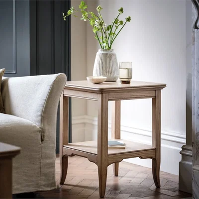 La Redoute Toulon Oak Lamp Table