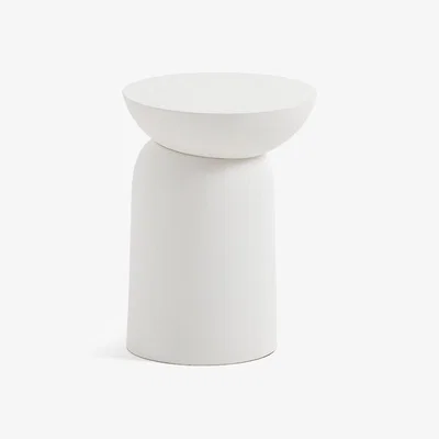 La Redoute Fraulino Painted Cast Aluminium Side Table