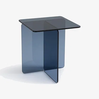 La Redoute Zaz Side Table in Tempered Glass