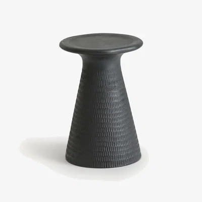 La Redoute Oreus Sofa Side Table in Solid Mango Wood