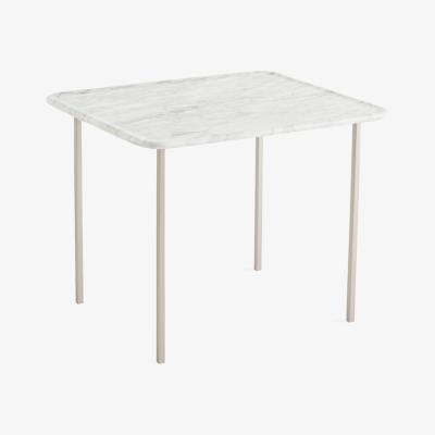 La Redoute Naha Large Marble & Metal Side Table