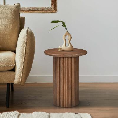 La Redoute Kallan Fluted Round Side Table