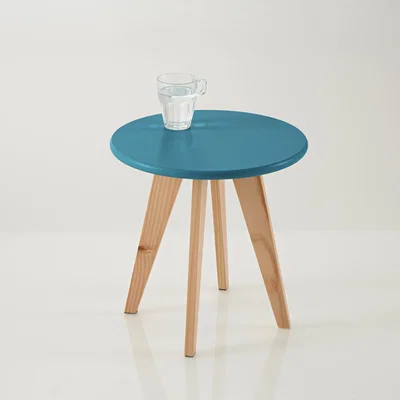 La Redoute Jimi Round Pine Side Table