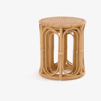 La Redoute Set of 3 Drie Rattan Nesting Side Tables