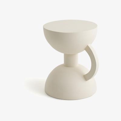 La Redoute Elouan Hourglass Shape Side Table in Mango Wood