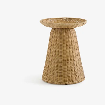 La Redoute Provence Woven Rattan Side Table