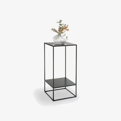 La Redoute Miva Steel 2-Tier Side Table