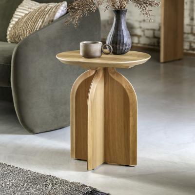 La Redoute Garner Curve Oak Side Table