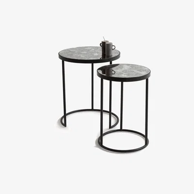 La Redoute Set of 2 Lipstick Semi-Nesting Side Tables