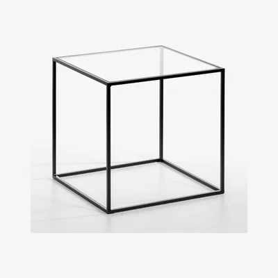 La Redoute Sybil Side Table with Glass Top