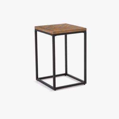 La Redoute Nottingham Pine & Metal Side Table