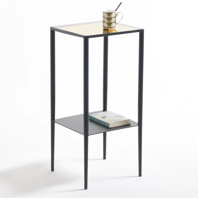 La Redoute Razzi Stand/Side Table in Steel & Glass