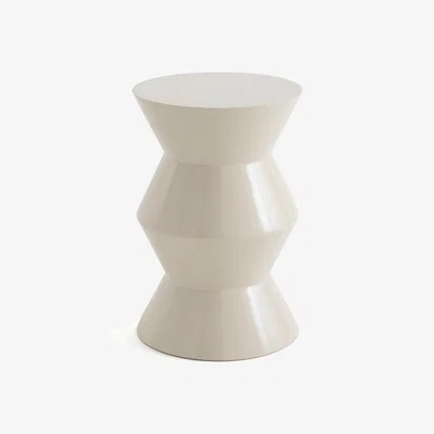 La Redoute Calendes Glossy Finish Mango Wood Side Table