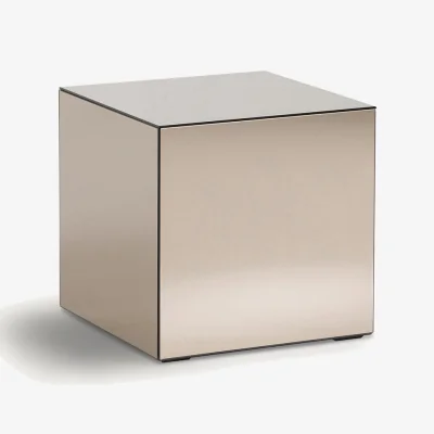 La Redoute Lumir Mirrored Bedside / Side Table