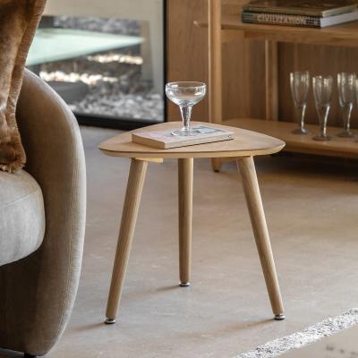 La Redoute Hale Natural Oak Side Table