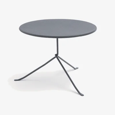 La Redoute Joy Side Table in Perforated Iron, H34cm
