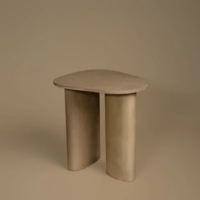 La Redoute Pebble Mango Wood Side Table
